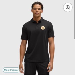 Lululemon Evolution Polo Boston emblem 
Men's Polo Shirt